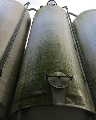 afrensning af silo facader